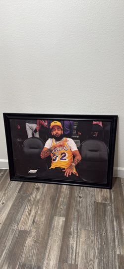 Nipsey Hussle framed print