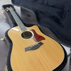 Taylor w-10-ce 2003 Robert Taylor Custom Shop Made in El Cajon, CA