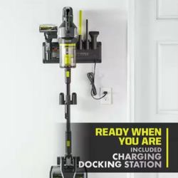 RYOBI ONE+ HP 18V Cordless Advanced WHISPER Series Stick Vacuum Kit