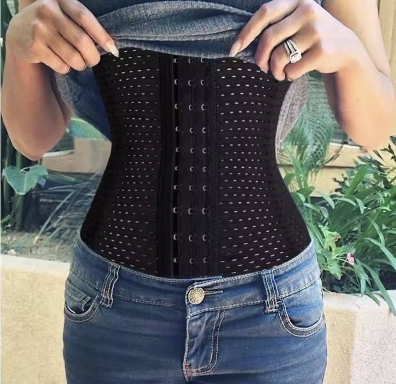 Waist Trainer Tummy Control Body Shaper for Women (XL)