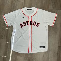 Men’s Nike Houston Astros Home Jersey White size XL Blank New Without Tags