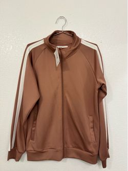 Men’s sports jacket peach color S
