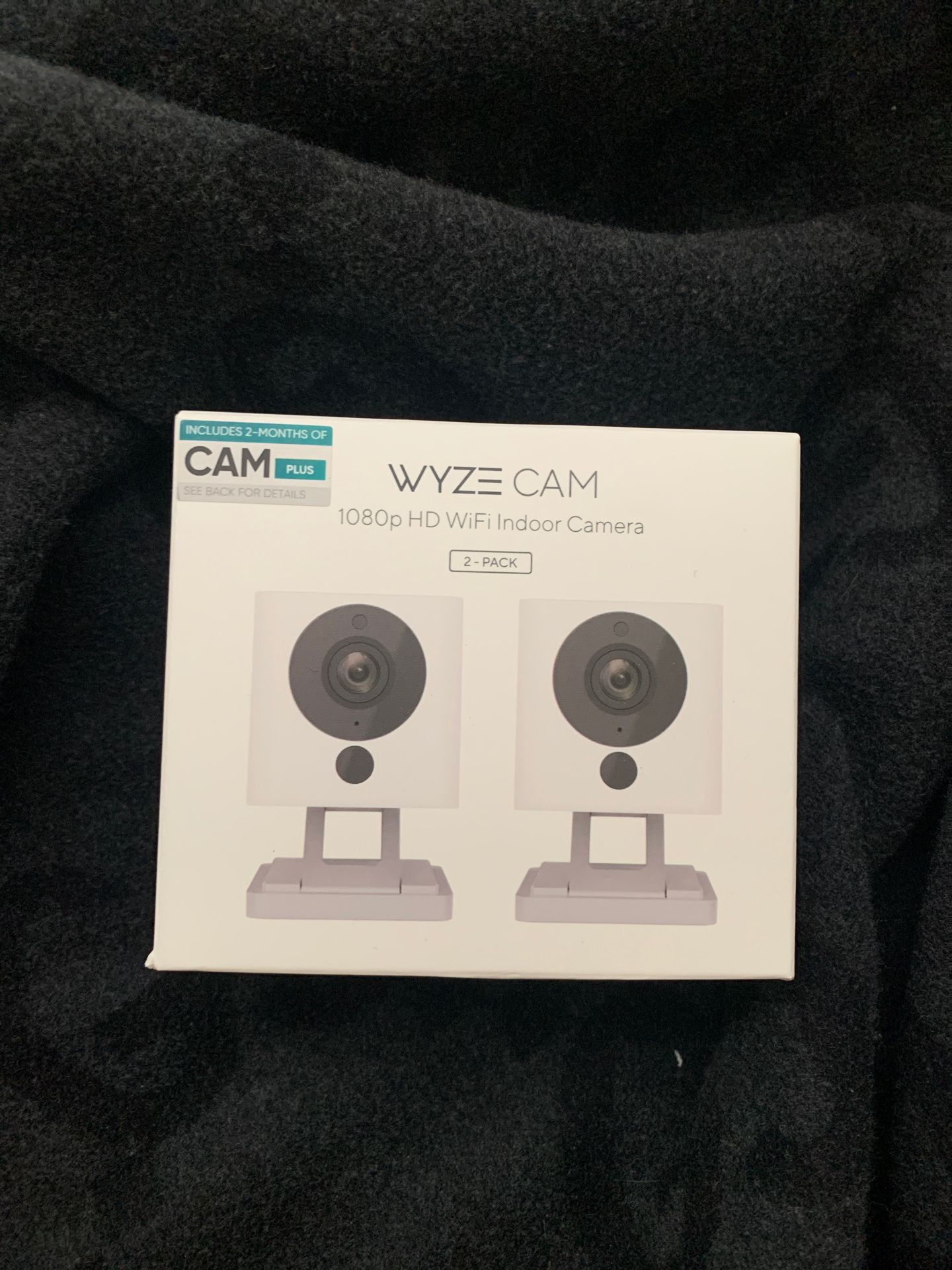 NEW! Wyze Cam 1080p HD WiFi indoor camera 2-pack