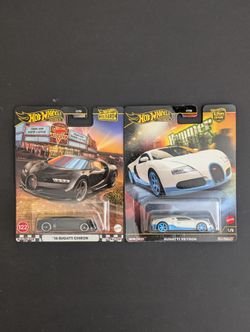 Hot Wheels - Premium - Bugatti Pair