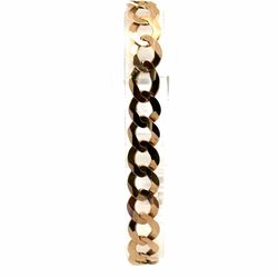 Men’s 10k Yellow Gold 8.5” Inch 9.6mm Curb Link Bracelet GP3112791