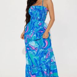 Fashion Nova Maxi Dress / Vestido 