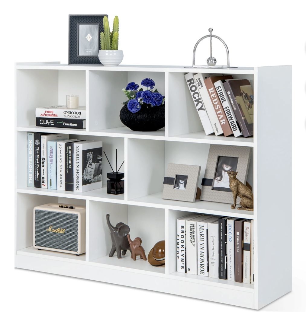 💥💥BRAND NEW UNOPENED IN BOX💥💥 3-tier Wooden 8-cube Open box Book Shelf