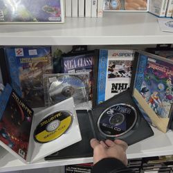 Sega Cd With Games