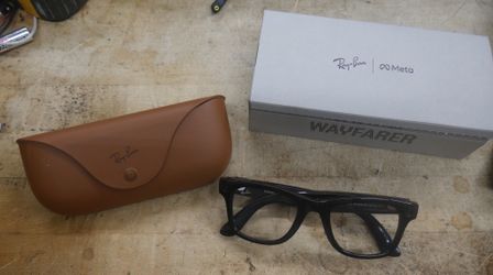 RAY BAN META WAYFARER 50/22/150 SUNGLASSES F(contact info removed)9