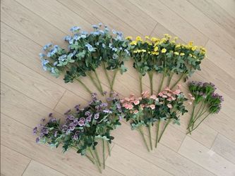 15" New Artificial Flowers (Bundle Only)