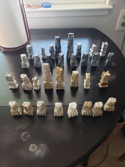 Stone / Marbel Chess Pieces 