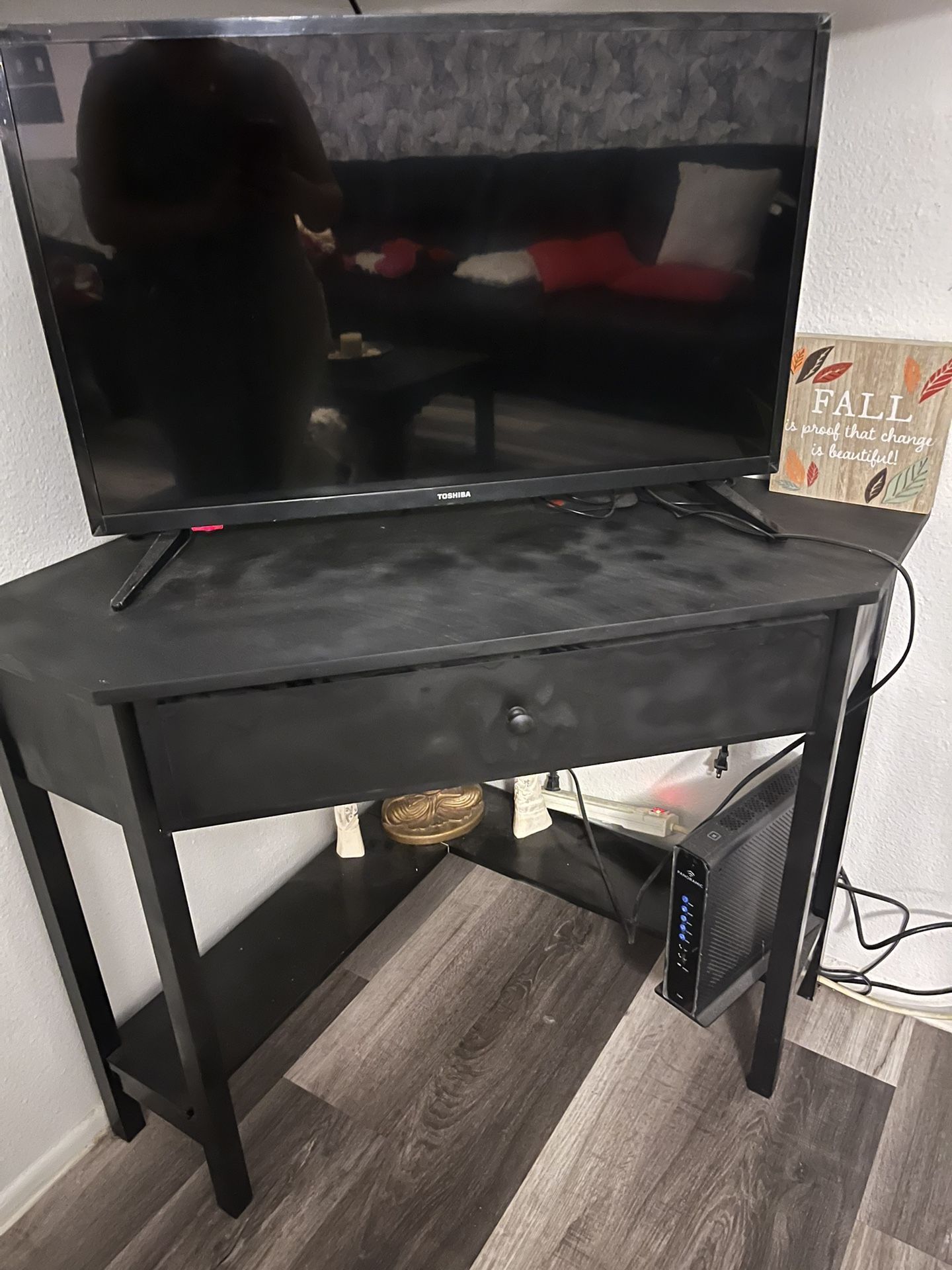 TV Corner Table