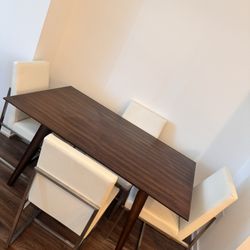 Dining Table With 4 Chairs