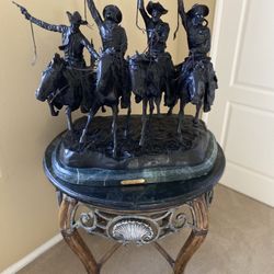 Coming Thru The Rye Remington Statue