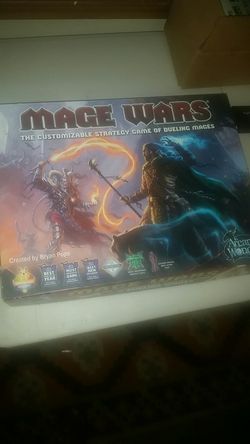 Mage Wars the customized strategy game of dueling