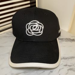 Fashion hat With Camellia Flower