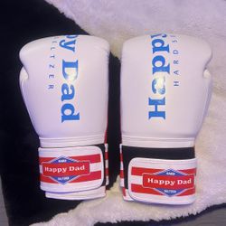 Happy Dad Boxing Gloves