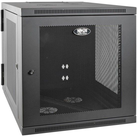TRIPP LITE 12U Server-Depth Wall Mount Rack Enclosure Cabinet with Acrylic Window, Door, Sides SRW12US33G