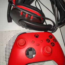 Xbox, Headphones, & Controller 