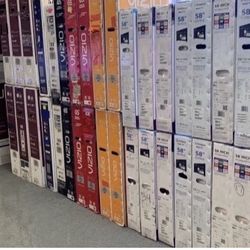 Tv 55-85 Smart 4K Hdtvs Free Delivery $55 Down On Finacing Six Month Warranty $198-$798