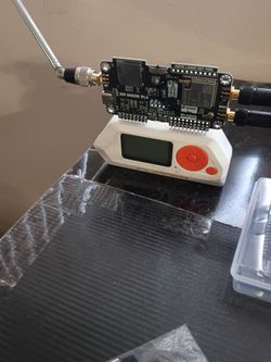 Flipper zero with aio attatchment