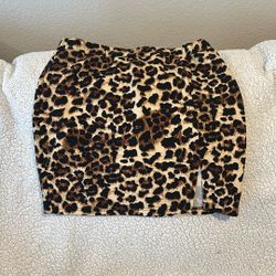 Leopard Skirt