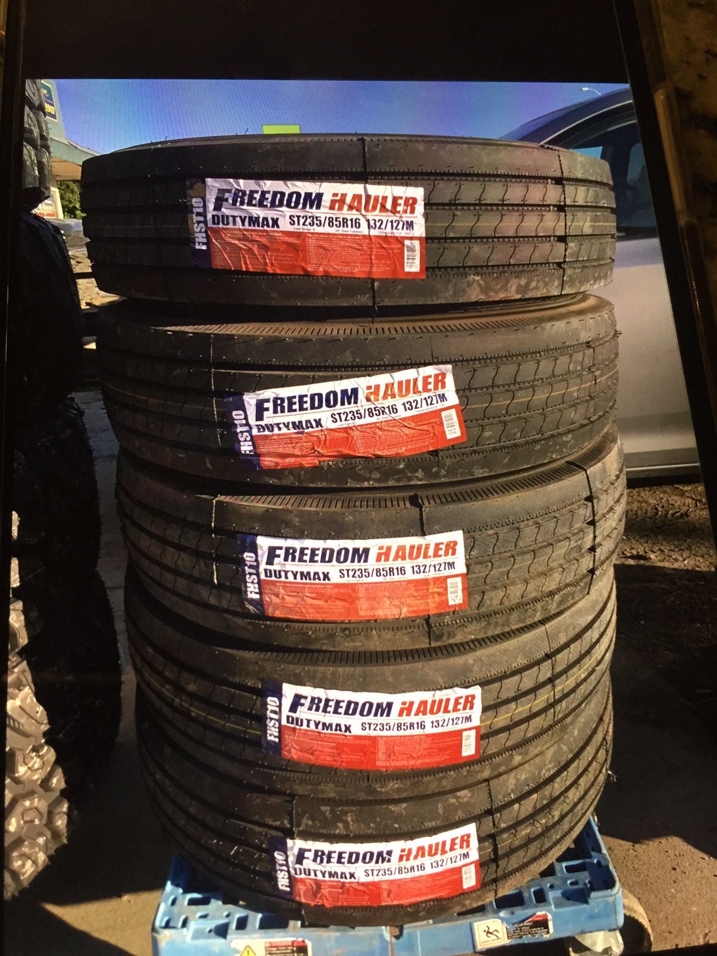 ST235/85/16 14PLY TRAILER TIRES