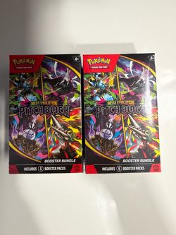 Pokemon TCG Pitch Black Booster Bundle