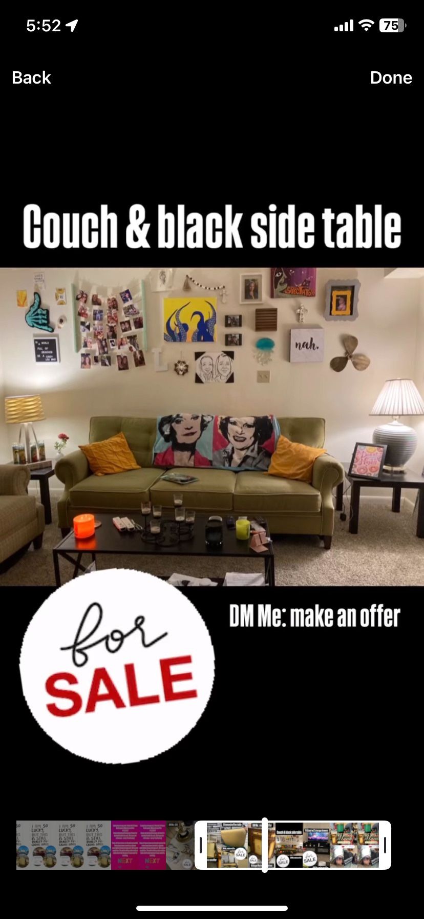 Furniture MUST Go