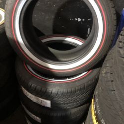285/45/22 vogue white red