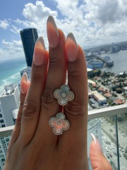 Earrings White Gold Van Cleef 