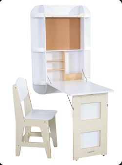 Kid Kraft Floating Desk with Chair
