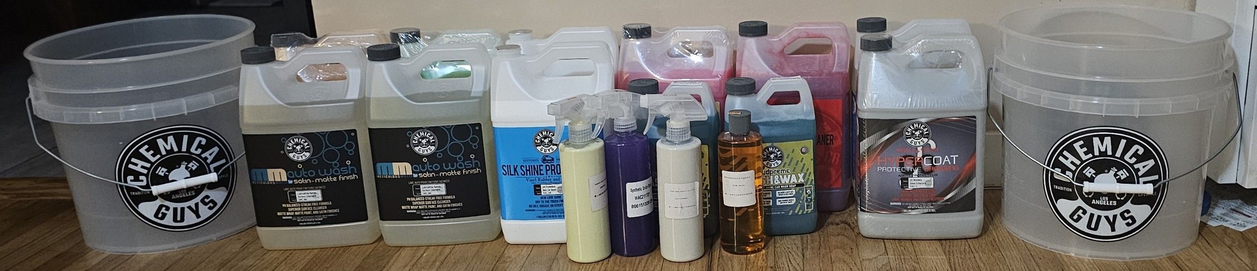 Chemical Guys Car Cleaning Products