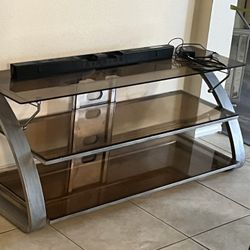 Glass Tv Stand