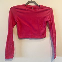 Long Sleeve Crop Top