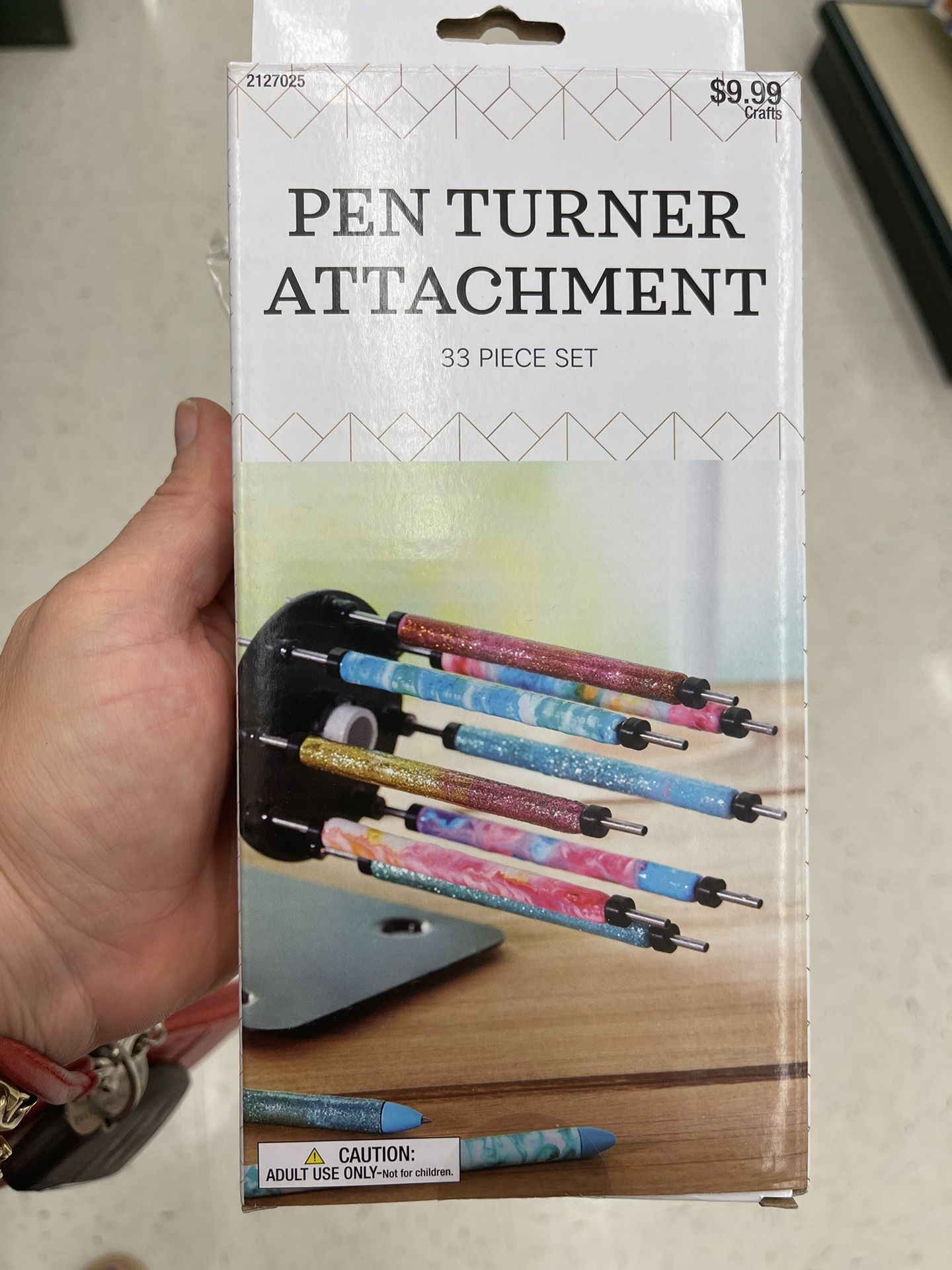 Pen Turner attachment