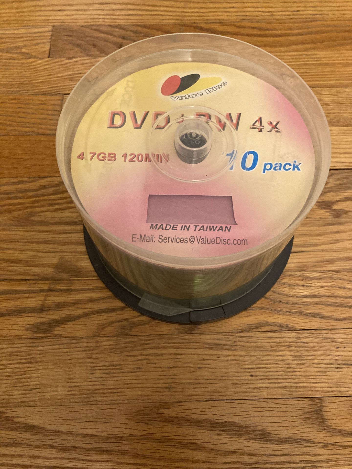 DVD + RW 4 X 10 Pack Of 50 PCs