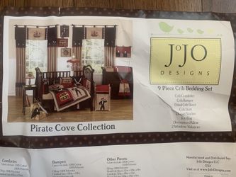 Pirate Treasure Cove Bedding and Decor.