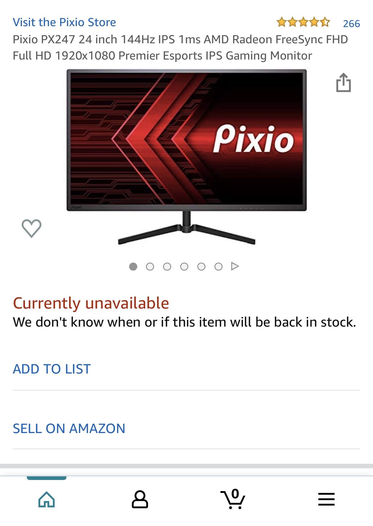 144hz Ips Pixio Px247 24 Inch Pixio Px247 24inch 144hz, 1ms IPS