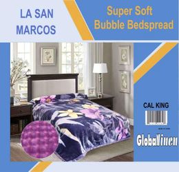 San Marcos Reversible bubble Blanket