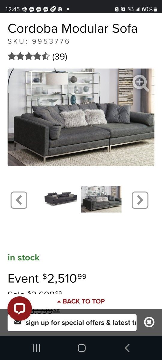 Cordoba Modular Sofa