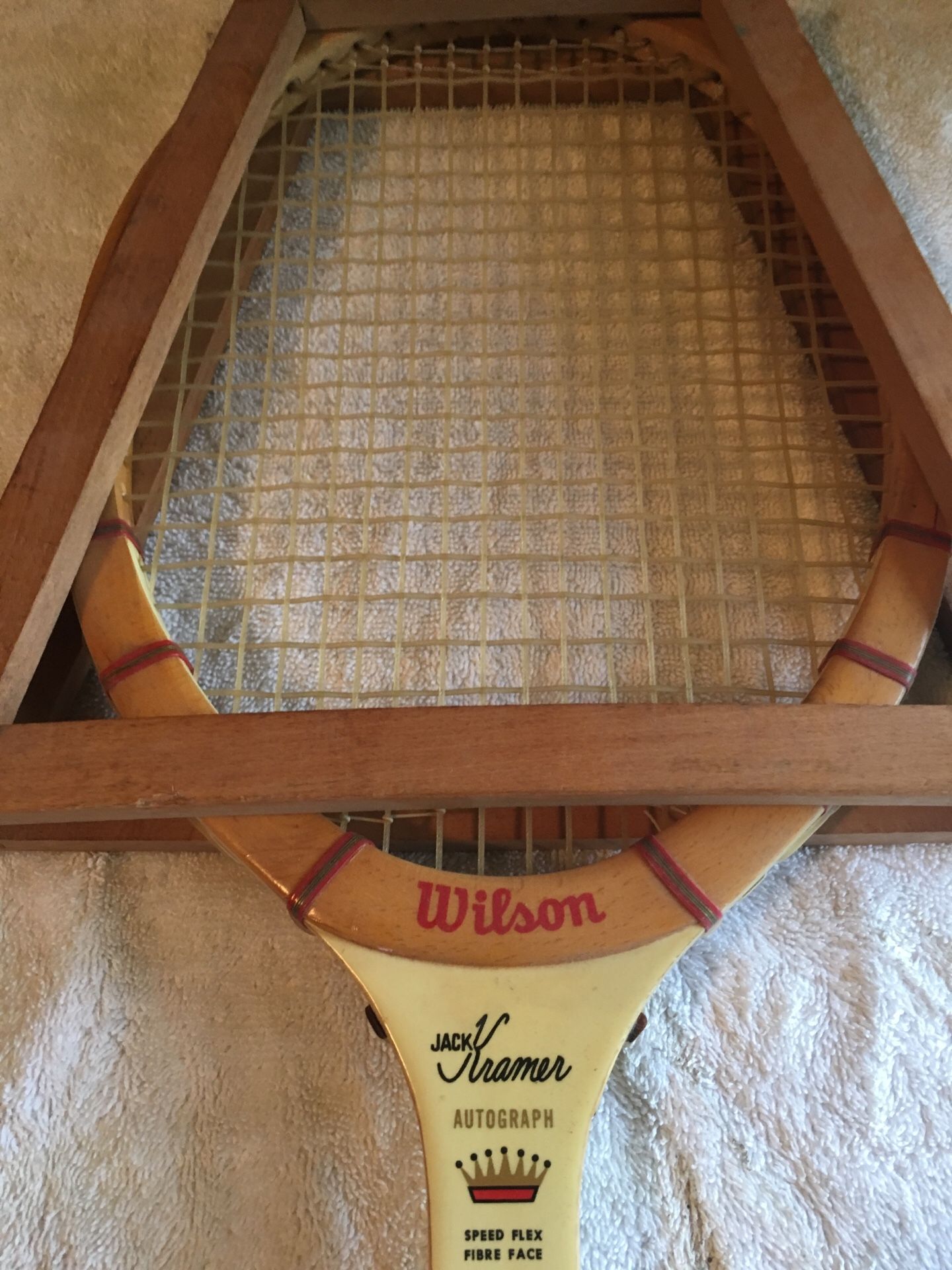 Awesome Vintage Wilson Tennis Racket
