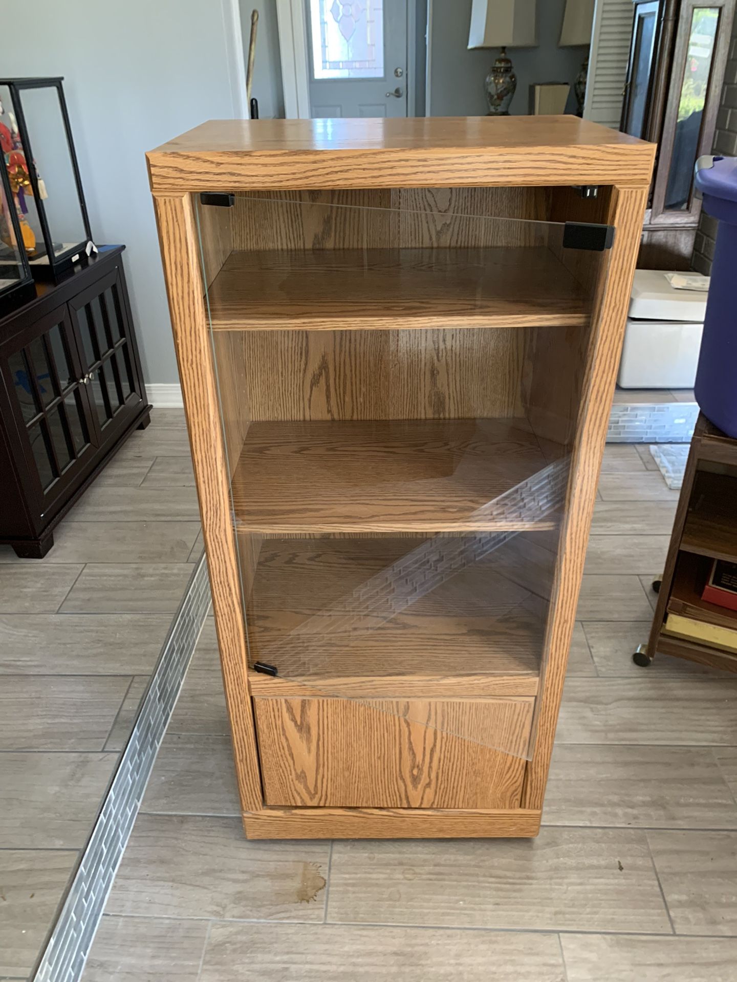 Display Case With Storage