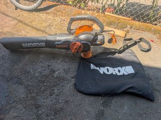 WORX 3-in-1 Leaf Blower - Vacuum - Mulcher