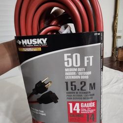 50' Extension Cord (Indoor/ Outdoor)