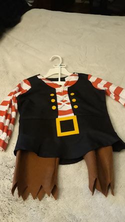 Pirate costume 2t-3t