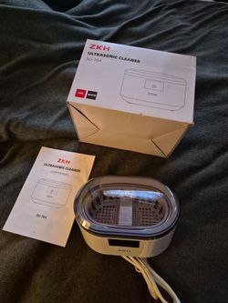 ZKH  ULTRASONIC CLEANER ( NEW / OPEN BOX )