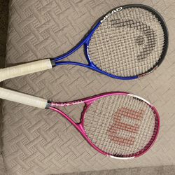 Rackets With Balls (3 Total)