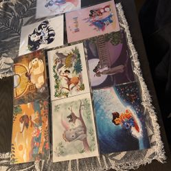 Disney Wall Art Postcards