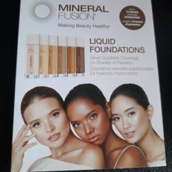 Mineral Fusion Liquid Foundation Sample Kits